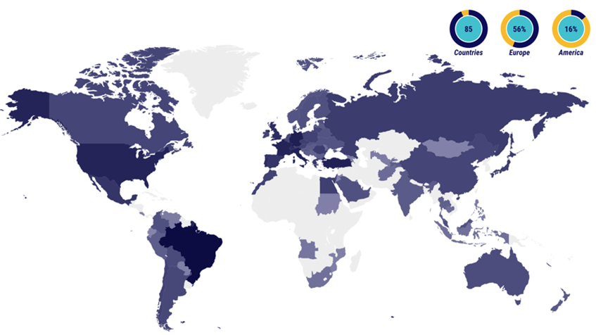 EADD's Footprint Worldwide